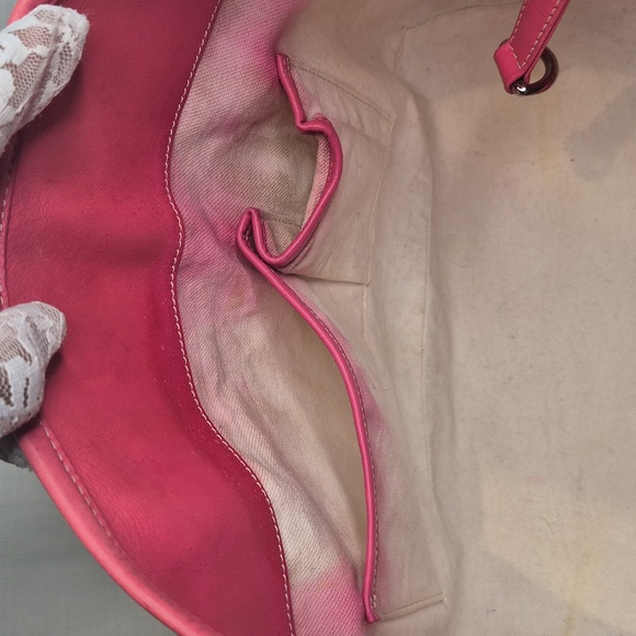 MCM Pink & White Tote Bag - Picture 12 of 17